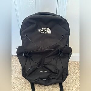 Black north face jester backpack. Used for 1 week. In good condition.